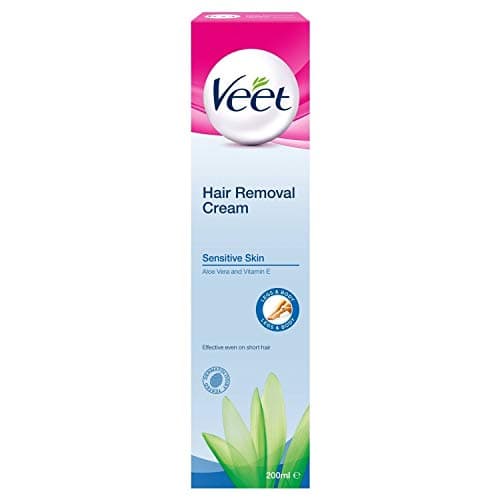 Image of Veet Hair Removal Cream for Sensitive Skin Body & Legs (200ml) x 2