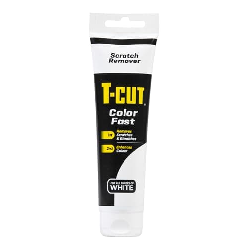 Image of T-Cut Colour Fast White Car Wax Polish Scratch Remover Colour Enhancer - 150g