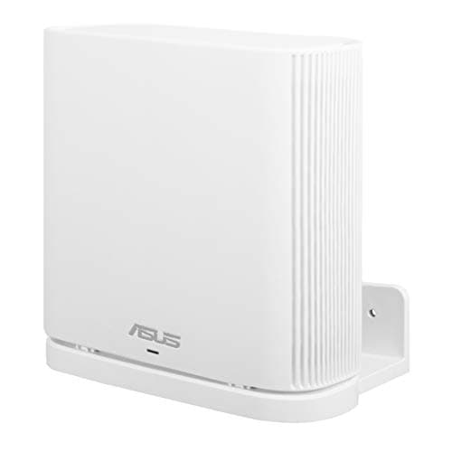 Image of Wall Mount for ASUS ZenWiFi AX Whole Home Tri-Band Mesh WiFi 6 System (XT8)(CT8)(XT9), HOLACA Simple Sturdy Wall Mount (1 Pack, White)