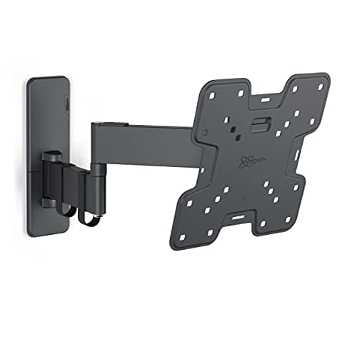 Image of Vogel's TVM 1245 full-motion TV wall bracket for 19-43 inch TVs, Max. 33 lbs (15 kg), Swivels up to 180º, Full-motion TV wall mount, Max. VESA 200x200, Universal compatibility