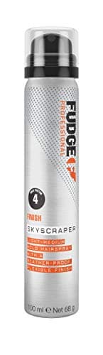 Image of Fudge Professional Hairspray Travel Size, Skyscraper Light to Medium Hold Hair Spray, For Women, All Day Hold, Weather Proof, Controls Frizz and Flyaways, 100 ml