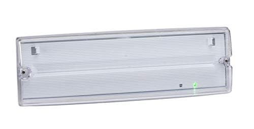 Image of Knightsbridge LED Emergency Lighting with Selftest, Polycarbonate, 4 W, Grey