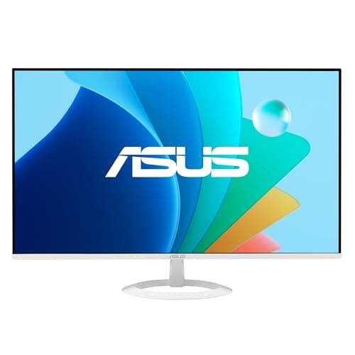 Image of ASUS VZ249HG-W Eye Care Gaming Monitor – 24-inch (23.8-inch viewable), IPS, Full HD, 99 percent sRGB, Frameless, 120Hz, SmoothMotion, 1ms (MPRT), Adaptive Sync, Eye Care Plus, Wall Mountable