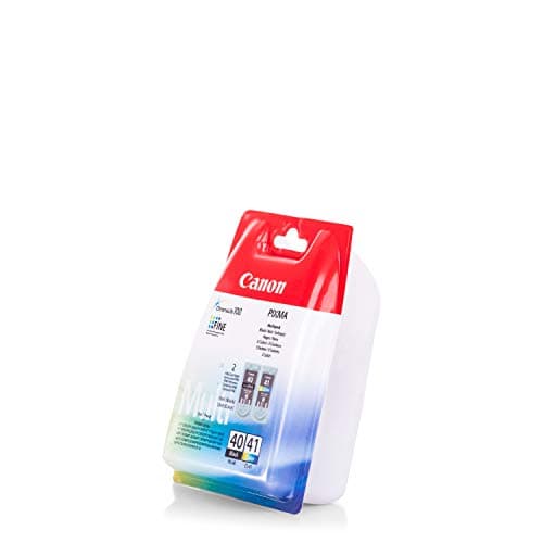 Image of Canon PG-40/CL-41 Inkjet Cartridge Page Life 663pp Black/Colour Ref 0615B036 [Pack 2]