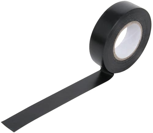 Image of Mercury | 20 Metre Electrical Insulation Tape – Strong PVC Adhesive | Water-Resistant & Flame Retardant | BS Approved | Professional & DIY Use | Black