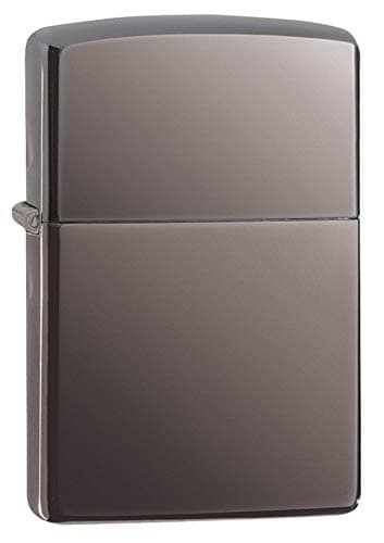 Image of Zippo - Windproof Lighter, Black Ice, Base Model, Refillable, Reusable, Windproof Design, Gift Box, Made in the USA