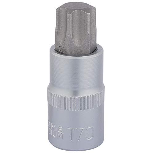 Image of Draper 16325 1/2" Square Drive T70 TX-Star 55MM Socket Bit