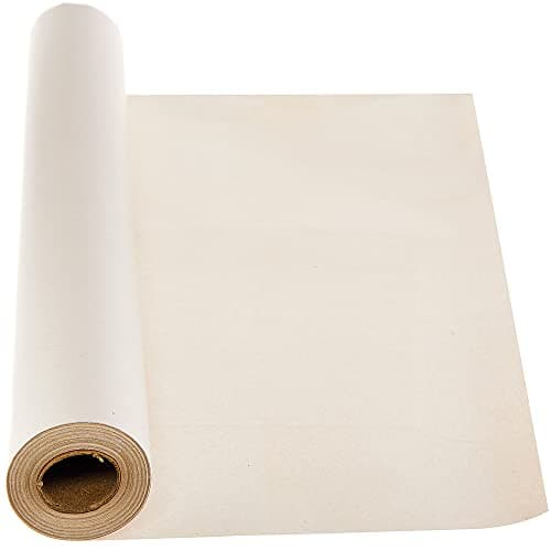 Image of Baker Ross FE4361 Easel Drawing Paper Rolls - Pack of 1 Roll, Drawing Paper Roll for Kids, Kids Sketch Pad, White Paper for Arts and Crafts