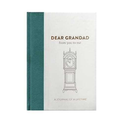 Image of Dear Grandad, From You To Me: Luxury Memory Journal of a Lifetime to capture his stories and precious memories forever: Hardback book with 60 guided questions
