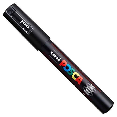 Image of Posca PC-1M by Uni-Ball (Black)