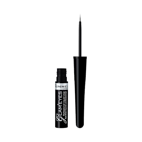 Image of Rimmel Glam'eyes Professional Liquid Eye Liner, Black Glamour