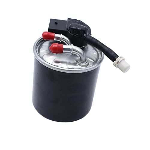 Image of 1 PC SHLPDFM BLack Fuel Filter Fits for Mercedes C220 08-16 (with Filter Heating) for MERCEDES WK820/17 A6510901652 6510901552