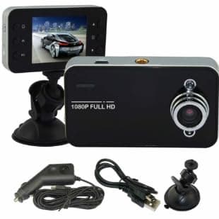 Image of Baceyong Dash Cam, 1080P Full HD Dashcam for Cars, with 2.4 Inch TFT LCD Screen, 140° Wide Angle, Night Vision, Loop Recording, G-sensor