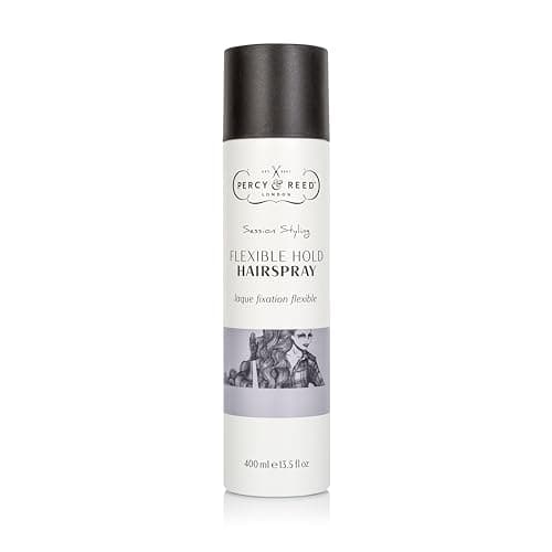 Image of Percy & Reed Session Styling Flexible Hold Hairspray - Lightweight Mist, Firm Hold Retaining Natural Movement, Brushable Finish. Gluten-Free, Paraben-Free & Sulphate-Free, Vegan Friendly - 400ml