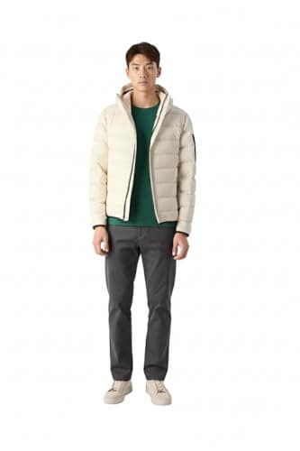 Image of BOSS Ow_riplite Jt Hd Men's Down Jacket, Open White, M