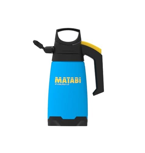 Image of Matabi - Domestic Pressure Sprayer - 1.5 litres - Simple Handling - Ideal for Balconies and Terraces - Ergonomic Operation - for Home and Small Garden - Made in Spain