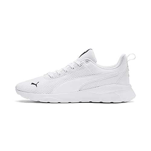 Image of Puma Unisex Adults Anzarun Lite Sneakers, Puma White-Puma White, 9 UK