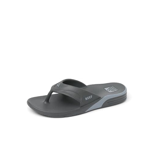 Image of Reef Mens Sandals, Fanning H20, Grey, 9 UK