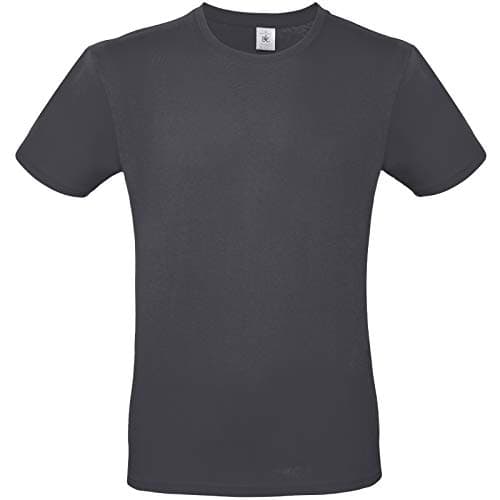 Image of B&C Mens #E150 Tee - Dark Grey - XL
