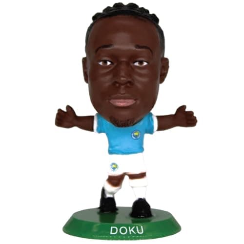 Image of SoccerStarz - Man City Jeremy Doku - Home Kit (Classic Kit)