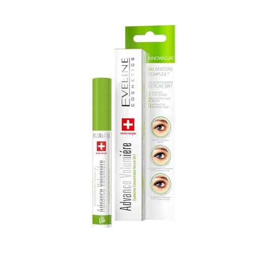 Image of Eveline Cosmetics Advance Volumiere Concentrated Eyelash Serum 3-in-1 Growth Stimulating & Nourishing Treatment - ADVANCE VOLUMIERÉ