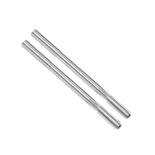 Image of sourcing map 5.1mm Chucking Reamer, HSS Cobalt M35 Lathe Machine Reamer D4 6 Straight Flutes, Round Shank Milling Cutting Tool, for Stainless Steel Alloy Copper Metal, 2pcs