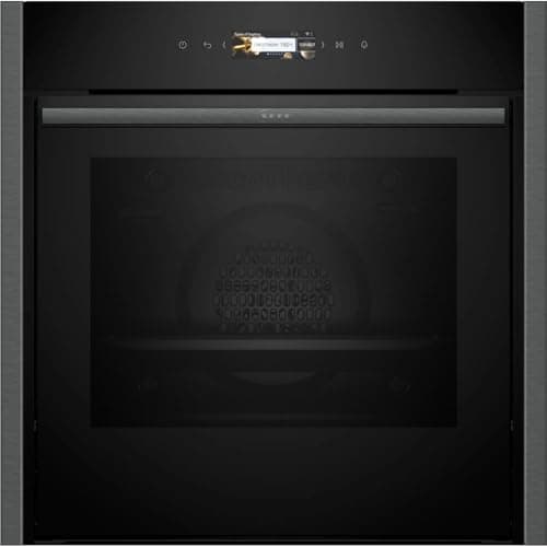 Image of N70 Slide and Hide B54CR31G0B Built In Electric Single Oven, Graphite Grey