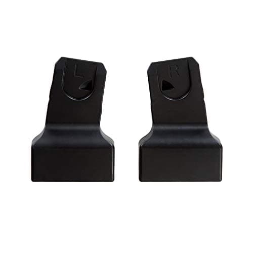 Image of hauck Baby Car Seat Adapter for Vision X, Saturn R, Apollo, Compatible with Drive N Care Baby Carriers, Maxi COSI and Others, 1 Pair, Black