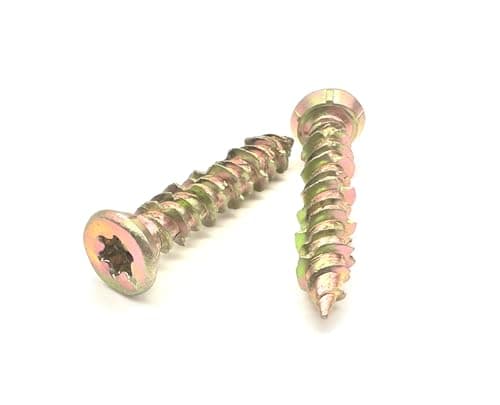 Image of Concrete Screws (Pack of 20) Multi-Fix Countersunk 7.5mm TX Easy Drive (7.5 x 40mm)
