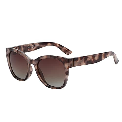 Image of ZENOTTIC Cat Eye Polarised Sunglasses for Women - Oversized Sun Glasses UV400 Protection Retro Shades Designer Style
