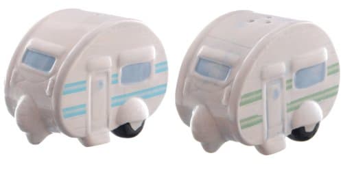 Image of Ted Smith Ceramic Caravan Salt and Pepper Shaker Set