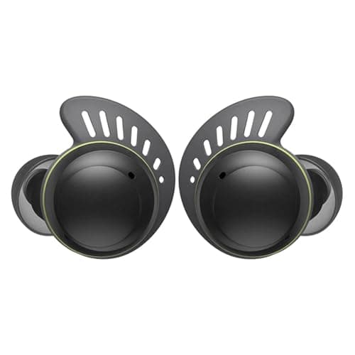 Image of LG Tone Free Fit UTF8 - Waterproof IP67 Sports Wireless Bluetooth Earbuds with Plug and Wireless, Secure and Comfort Fit, ANC, UVnano, Multi-point, 30 Hours Long Lasting Battery, Black, One Size