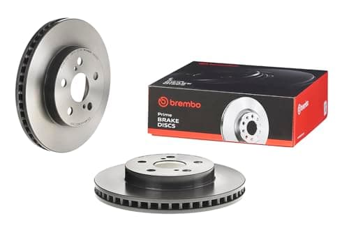 Image of BREMBO Prime 09.D510.11 Brake disc for Toyota Prius Phv 255x25mm, 5, internally vented