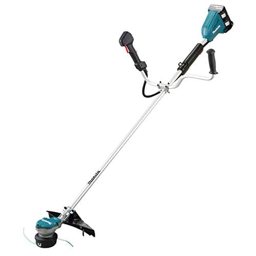 Image of Makita DUR368APT2 Twin 18V (36V) Li-ion LXT Brushless Brush Cutter Complete with 2 x 5.0 Ah Batteries and Twin Port Charger