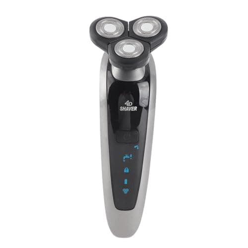 Image of ElectricRazor for Men, Wet and Dry Electric Shaver with 3 Detachable Heads, Power Indicator, Rechargeable Cordless Shavers