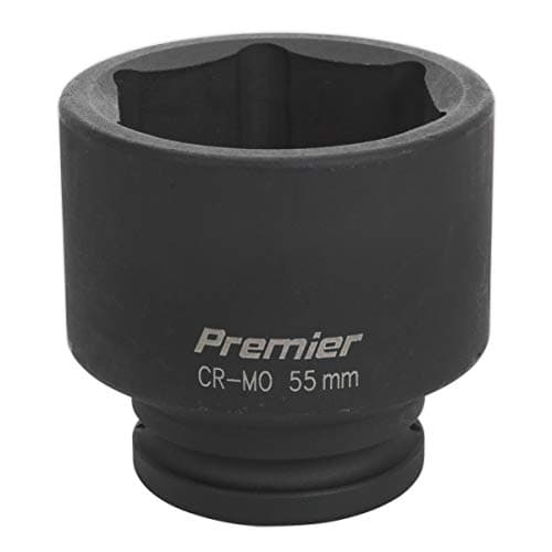 Image of Sealey Is3455 Impact Socket 55Mm 3/4In Sq Drive