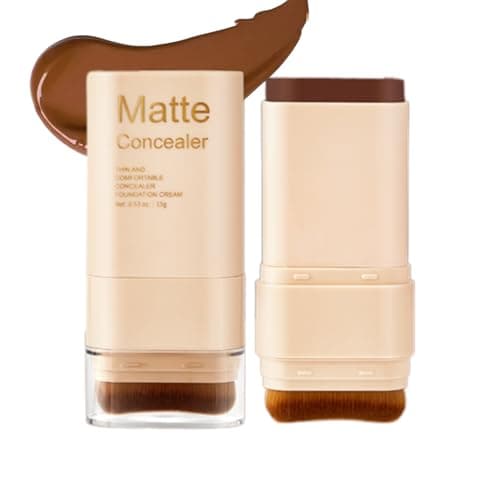 Image of Hydrating Serum Skin Tint Foundation Stick | Multi-Use Tinted Moisturizer for Face (8#Dark)