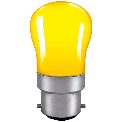 Image of Crompton Pygmy 240V 15W B22d Yellow, B22, 15 W