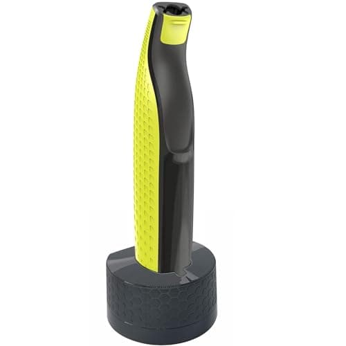 Image of GIONAR Charging Base Holder for Philips OneBlade QP2520/QP2530/QP2620/QP2630, Attachments for Philips One Blade, Razor Charging Station (Black)