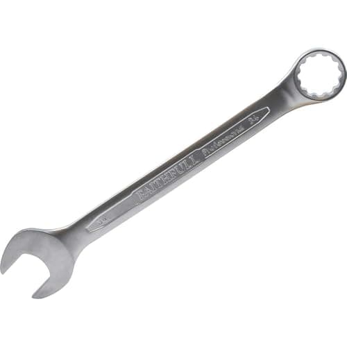 Image of Faithfull SPAC34 Combination Spanner CV Satin Finish 34mm