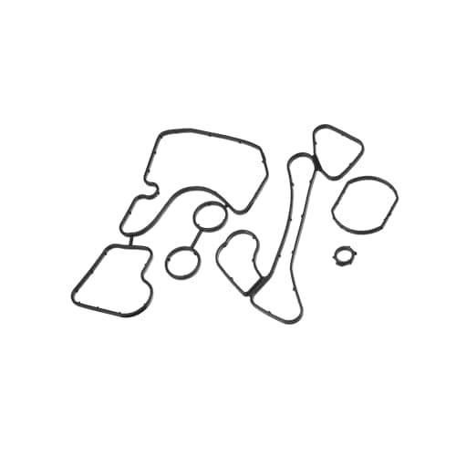 Image of Partuto No.059117070 Oil Cooler Gasket for Audi A6 / Inner/Durable / 1Set Replacement