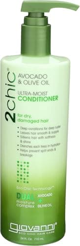 Image of Giovanni 2chic Avocado and Olive Oil Ultra-Moist Conditioner, 24 Fluid Ounce