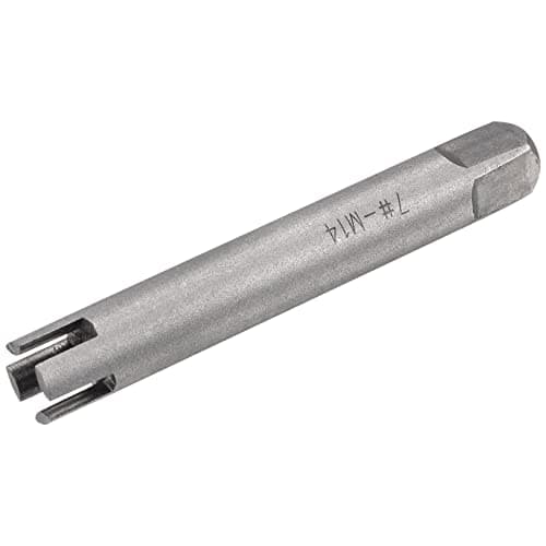 Image of sourcing map Tap Extractors M14 / 9/16" (Metric/Inch), 4 Flutes Broken Stripped Screw Thread Tap Remover High Carbon Steel Tool