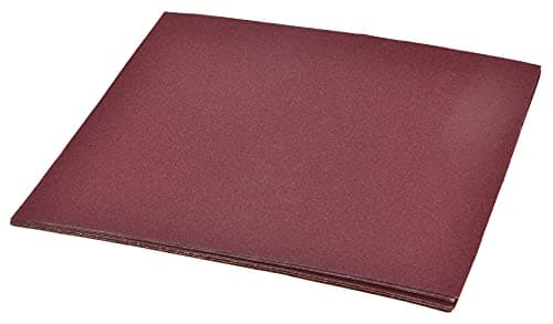 Image of Amtech 10pc Assorted Sandpaper, P80/P120/P180 Aluminium Oxide (230 x 280 mm), Ideal for Wood Prep and Finishing