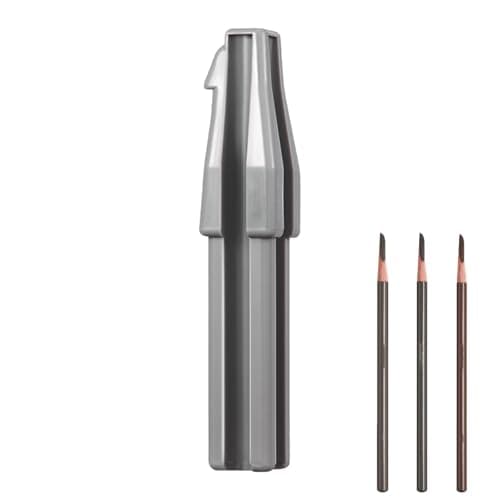 Image of Eye Makeup Pencil Sharpener, Cosmetic Eyebrow Pencil Sharpener, Cosmetic Pencil Sharpener, Portable Makeup Accessory for Women Girls Gift