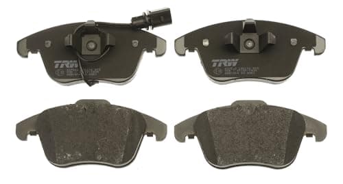 Image of TRW GDB1814 Brake Pad Set of 4 for Audi A4 Saloon (8K2, B8) 2007-2015 Front Axle and other vehicles