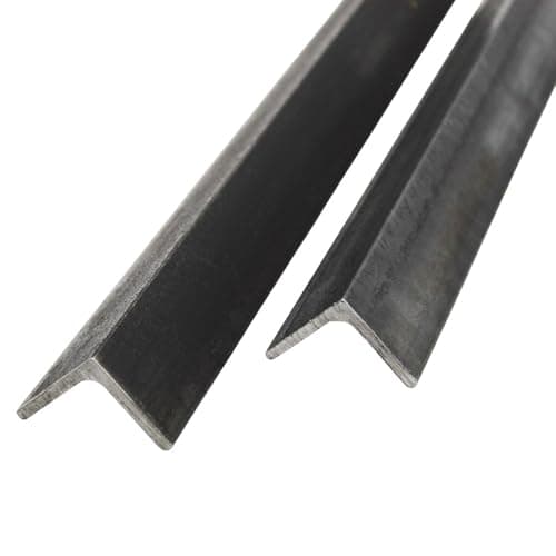 Image of 2 X Mild Steel Angle Iron | 25mm, 30mm, 40mm & 50mm x 3mm Wall Thickness Iron Angle (30mm x 3mm Angle 300mm Length x 2 Pack)