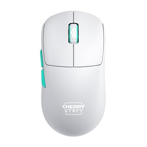 Image of CHERRY XTRFY M68 Wireless, Ultra-Light Cordless Gaming Mouse, 2.4 GHz RF, Optimised for esports, Symmetrical Shape with Ultra-Low Front, White
