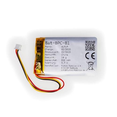 Image of Battery Compatible with Babymoov Baby Monitor Premium Expert Handy Care Touch Essential Yoo-Feel Yoo-See Yoo-Travel Yoo-Care Yoo-Moov Baby Monitor (Babymoov Expert Care/Premium Care, Type B (3 Cables
