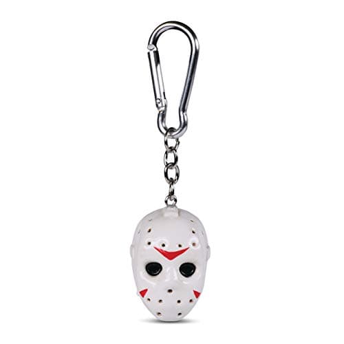 Image of Pyramid International Friday The 13th - Head 3D Keychain, Silver